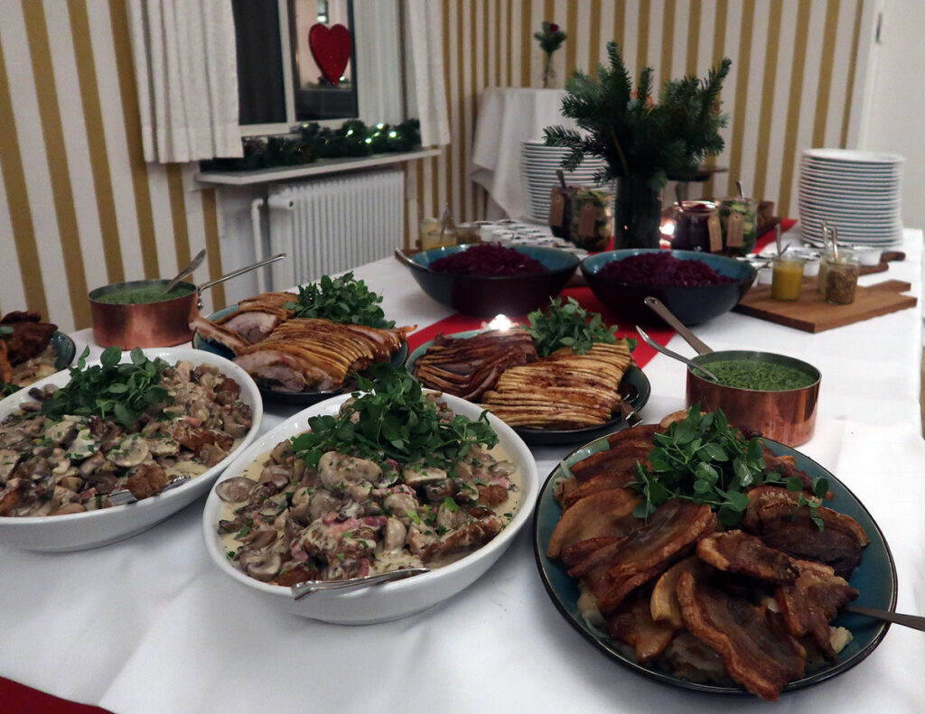 Julefrokost i Roskilde, en klassisk julefrokost menu.